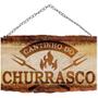 Imagem de Placa Decorativa Em Mdf - Cantinho Do Churrasco 24X27Cm