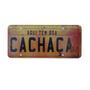 Imagem de Placa Decorativa Estilo Placa de Carro em MDF 30x13cm Aqui Tem Boa Cachaça