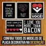 Imagem de Placa Decorativa Gamer Geek - Completa Minha Vida Amor 27X35