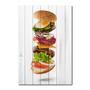 Placa Decorativa - Hambúrguer - 2157plmk - Allodi Imagem de Placa Decorativa - Hambúrguer - 2157plmk
