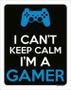 Imagem de Placa Decorativa - I Can'T Keep Calm Gamer Ps 36X46