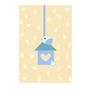 Imagem de Placa Decorativa Infantil Coruja Baby Azul Passarinho 20x30