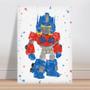 Imagem de Placa decorativa infantil Optimus Prime Transformer