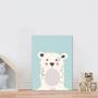 Imagem de Placa decorativa infantil urso kit de quadros