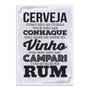 Imagem de Placa Decorativa MDF Frase Cerveja Bebidas