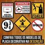 Imagem de Placa Decorativa Nerd - Please Don'T Use The Force (27X35)