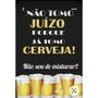 Imagem de Placa Decorativa Quadro MDF CERVEJA CHURRASCO COMIDA 29,7x21cm