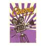 Imagem de Placa Decorativa Vintage Cinema 30x40cm