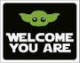 Imagem de Placa Decorativa - Welcome You Are Bem Vindo 18X23