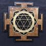 Imagem de Placa Durga Yantra, Sri Yantra, Relevo 3d Multicamadas 44cm