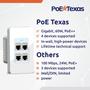 Imagem de Placa Extensora PoE Gigabit com 4 Portas - Injeção PoE Interna