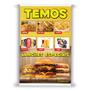 Imagem de Placa Faixa Banner Temos Lanches