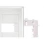Imagem de Placa Fame Evidence 4X2 Branca (1Modulo) Com Suporte