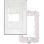Imagem de Placa Fame Evidence 4X2 Branca (1Modulo) Com Suporte