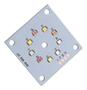 Imagem de Placa Led Com 9 Leds Rgbw Reposição Para Multi Raio Derby Fx