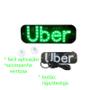 Imagem de Placa led letreiro Luminoso verde para carro USB