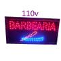 Imagem de placa luminoso BARBEARIA 110V painel de led letreiro LED PISCAR