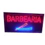 Imagem de placa luminoso BARBEARIA 220V painel de led letreiro LED PISCAR