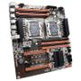 Imagem de Placa-mãe X99 De CPU Dupla E-ATX USB3.0 SATA3 8 DIMM DDR4 Suporte Xeon LGA 2011 V3 Slot M.2