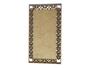 Imagem de Placa Mdf Cru Artesanato Design Quadrado Florido 40Cm