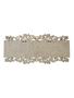 Imagem de Placa Mdf Cru Artesanato Design Retangular Flores 30Cm