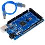 Imagem de Placa Mega2560 R3 Compativel Com Arduino Ch340 + Cabo Usb