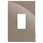 Imagem de Placa P/1 Modulo Vert. Sem Suporte 4X2 - Recta Fendi Gloss