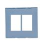 Imagem de Placa P/ 6 X Modulo Sleek Sereno Azul 4x4 Margirius
