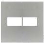Imagem de Placa Para 2 Modulos Horizontal Com Suporte 4X4 Brs12456-7Pr