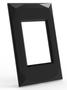 Imagem de Placa Para 3 Modulos Com Suporte 4X2 - Enerbras Doha Preto
