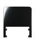 Imagem de Placa Para Condulete Margirius Sleek 3/4 Preta (1Modulo Horizontal) Com Suporte 21880