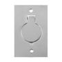 Placa Para Piso Inox 4X2 Olivo Com Modulo Rj45 Imagem de Placa Para Piso Inox 4X2 Olivo Com Modulo Rj45