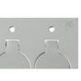 Imagem de Placa Para Piso Inox 4X4 Olivo Com 2 Modulos Rj11