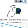 Imagem de Placa PCB e Botão Feed Para Impressora PD42 - Intermec