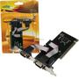 Imagem de Placa PCI c/ 2 Serial Perfil Baixo Feasso JPSS-01