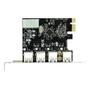 Imagem de Placa Pci-e com 4 Portas Externas 5gbps Desktop Pc Usb 3.0 DEX DP-43