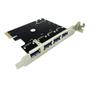 Imagem de Placa Pci-e com 4 Portas Externas 5gbps Desktop Pc Usb 3.0 DEX DP-43