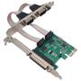 Imagem de Placa pci-e x1 com 2 seriais e 1 paralela low profile f3 jc-pci-prs