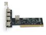 Imagem de Placa Pci Usb 2.0 Para Pc Desktop Com 5 Portas Pci 16X 8X 4X