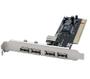 Imagem de Placa Pci Via Com 5 Portas Usb 2.0 Dp52m