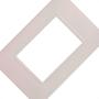 Imagem de Placa Pial Plus+ Branca 4X2 (3Modulo) 618503Bc