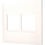Imagem de Placa Pial Plus+ Branca 4X4 (2+2 Horizontal) 618512Bc