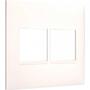 Imagem de Placa Pial Plus+ Branca 4X4 (2+2 Horizontal) 618512Bc