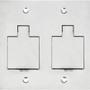 Imagem de Placa Piso Inox 4X4 Unha 2 Telebras Pi442Tb