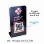 Imagem de Placa Pix Para Pagamento QR Code Preta - Kit 10 UNID COR: Preto com Rosa