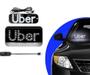 Imagem de Placa Plaquinha Uber Para Carro Led Letreiro Motorista De Aplicativo