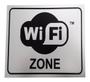 Imagem de Placa Pvc Wifi Zone Auto-adesiva Jaime