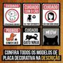 Imagem de Placa Quadro Decorativo Pet - Dog Zone - Cachorro (36X36)