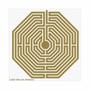 Imagem de Placa Radiônica Labirinto de Amiens - Energizar, proteger e limpar ambientes de energias telúricas, fortalecer, réplica do piso da Catedral de Amiens