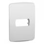 Imagem de Placa Schneider Miluz Branca 4X2 - 1 Modulo Com Suporte - S3B57210